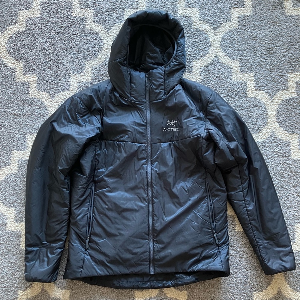 Arcteryx Mens Large jacket. Color is Glitch (black). Barely used.
